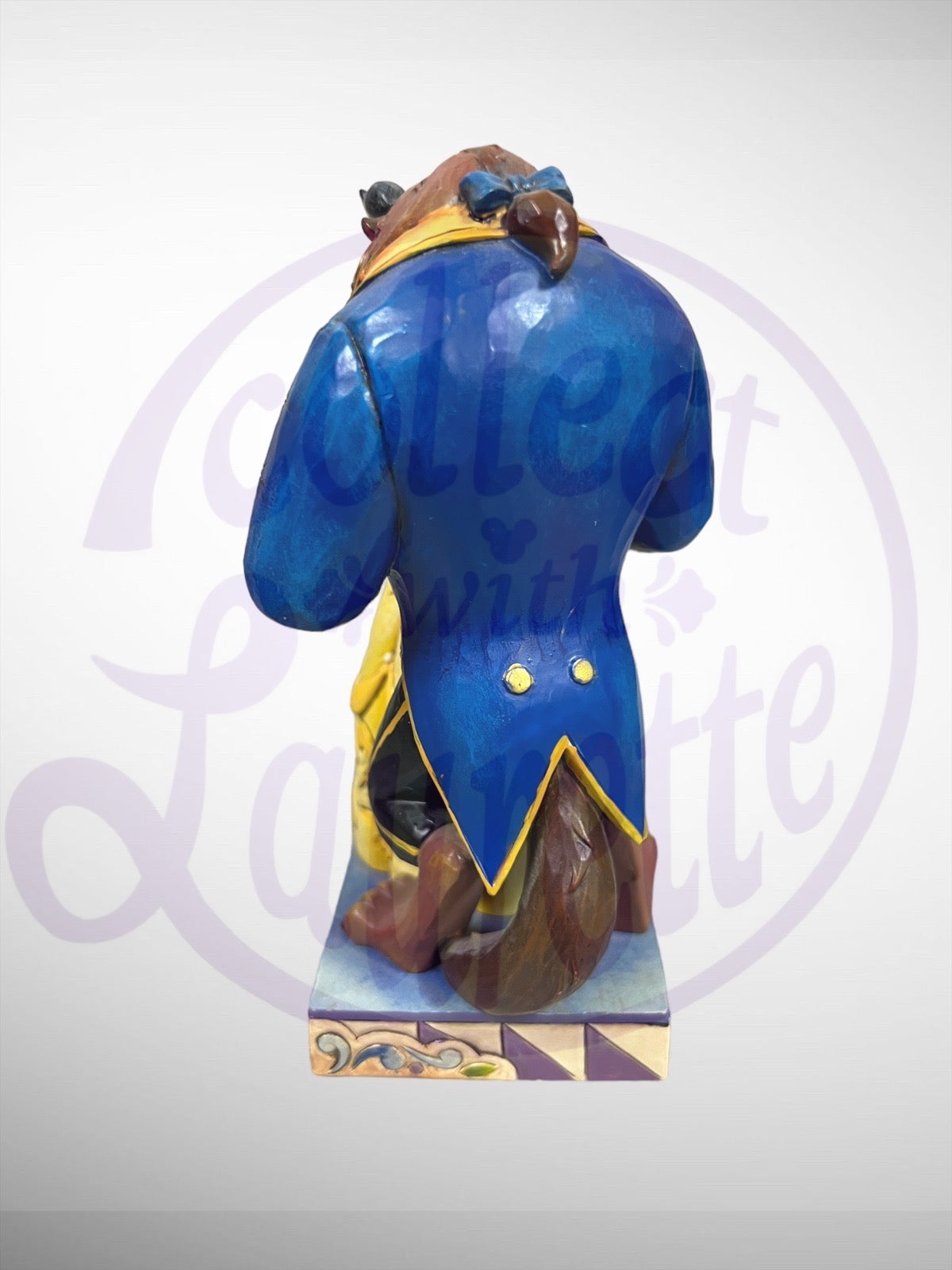 Jim Shore Disney Traditions - Love Conquers All Belle and Beast Beauty and the Beast Figurine (No Box)